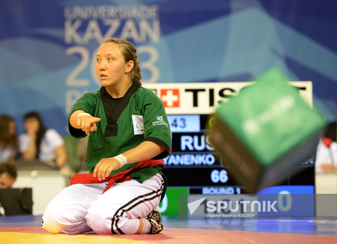 2013 Universiade. Belt wrestling. Day Two