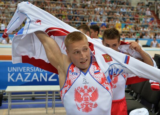 2013 Universiade. Day Three. Artistic gymnastics. Men