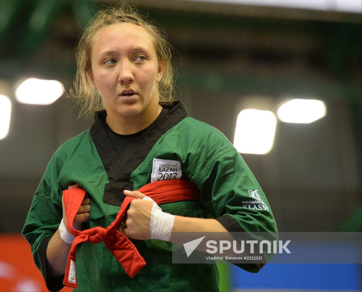 2013 Universiade. Belt wrestling. Day Two