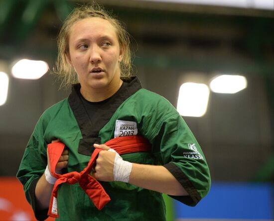 2013 Universiade. Belt wrestling. Day Two