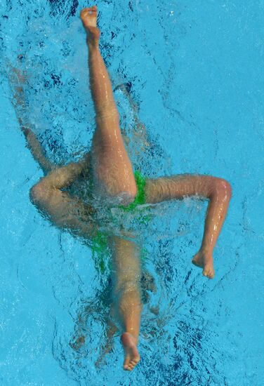 2013 Universiade. Day Three. Synchronized swimming. Duets.Finals