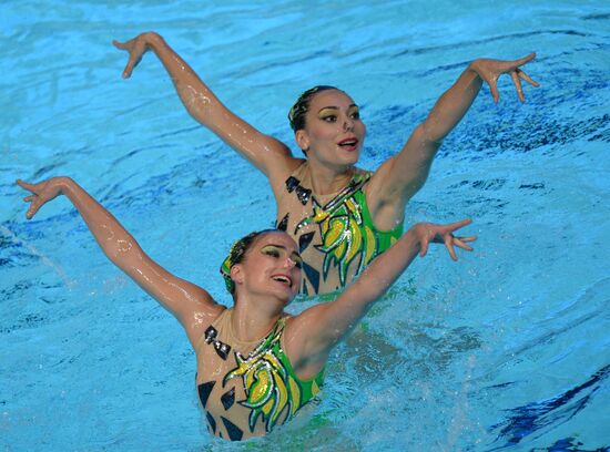 2013 Universiade. Day Three. Synchronized swimming. Duets.Finals