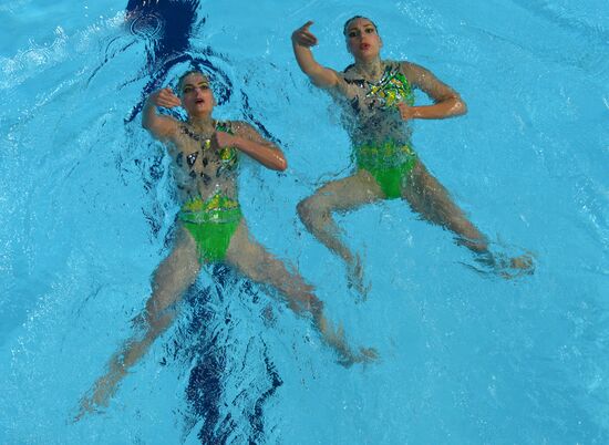 2013 Universiade. Day Three. Synchronized swimming. Duets.Finals