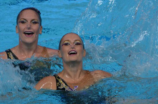 2013 Universiade. Day Three. Synchronized swimming. Duets.Finals
