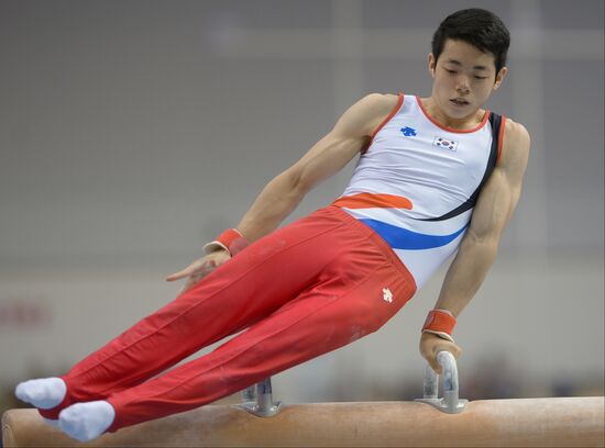 2013 Universiade. Day Three. Artistic gymnastics. Men