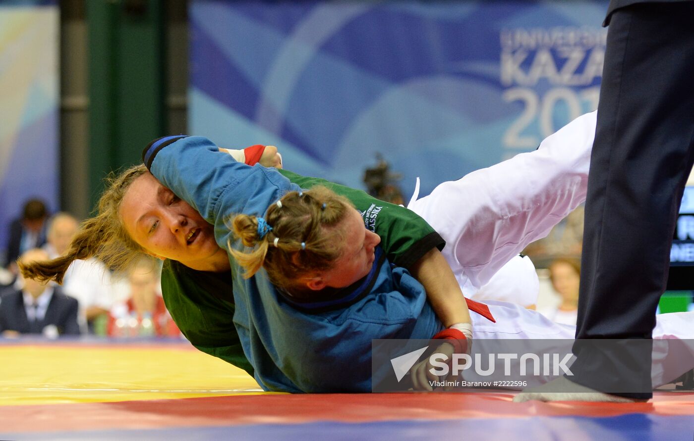 2013 Universiade. Belt wrestling. Day Two