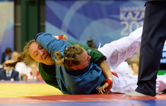 2013 Universiade. Belt wrestling. Day Two