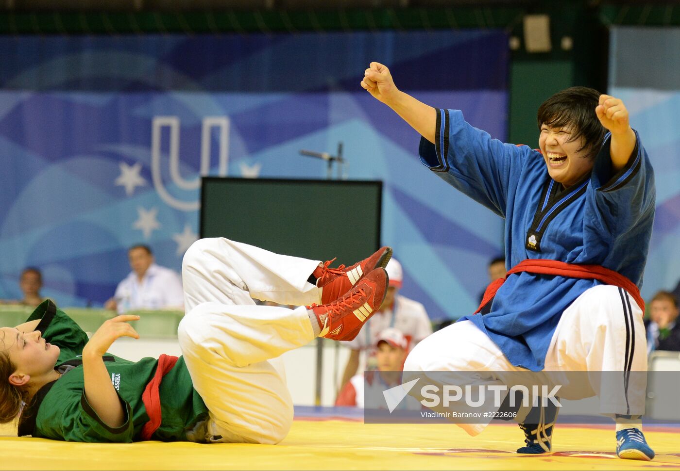 2013 Universiade. Belt wrestling. Day Two