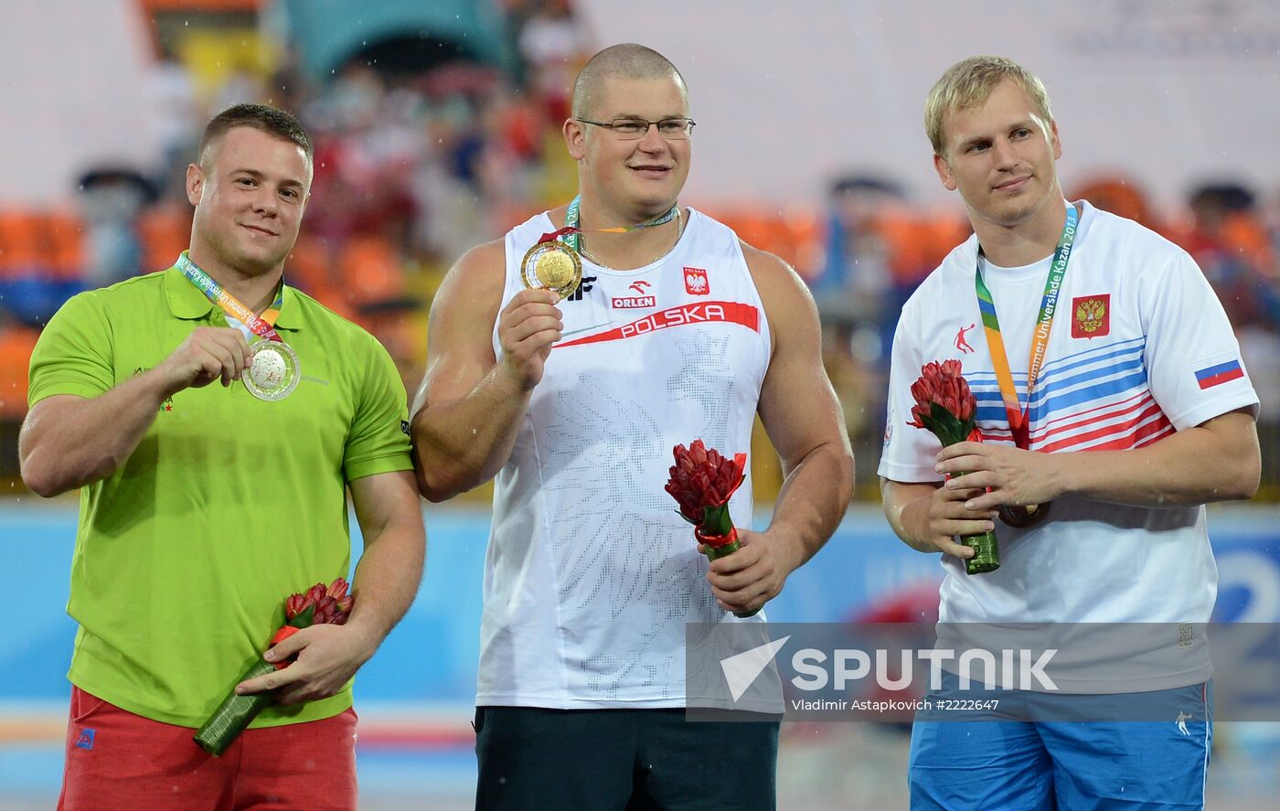 2013 Universiade. Athletics. Day Three