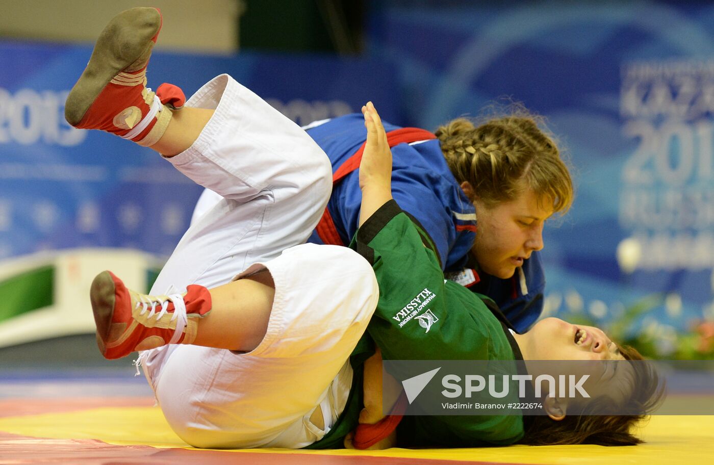 2013 Universiade. Belt wrestling. Day Two