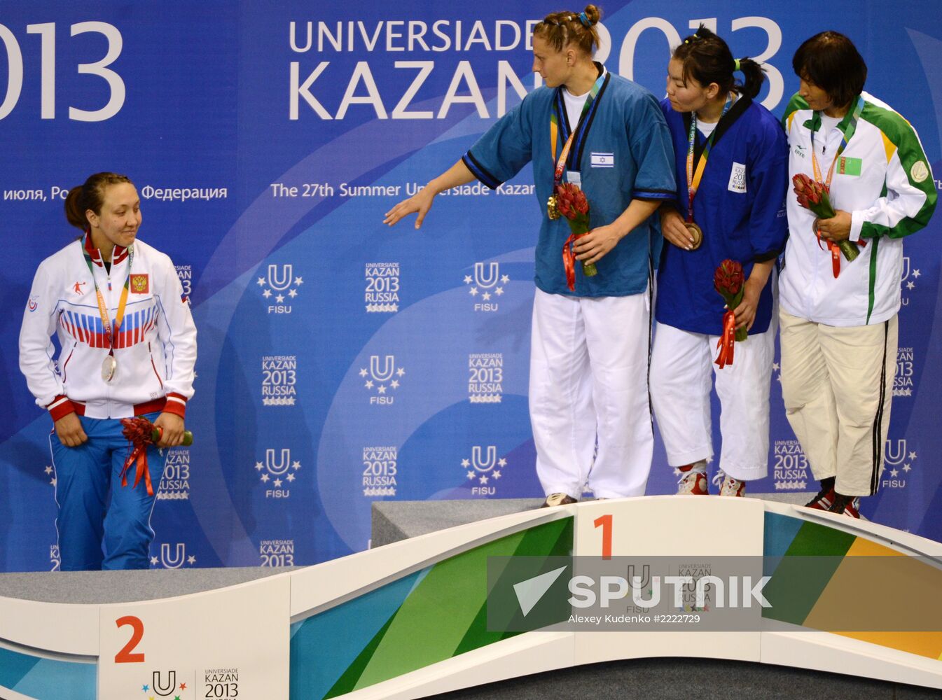 2013 Universiade. Belt wrestling. Day Two