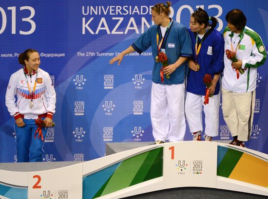 2013 Universiade. Belt wrestling. Day Two