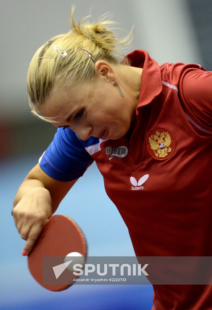 2013 Universiade. Table tennis. Day Three