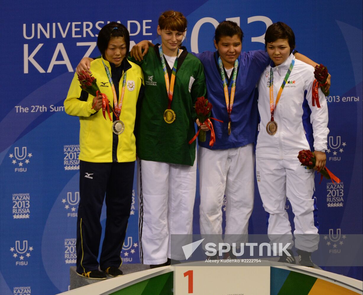 2013 Universiade. Belt wrestling. Day Two