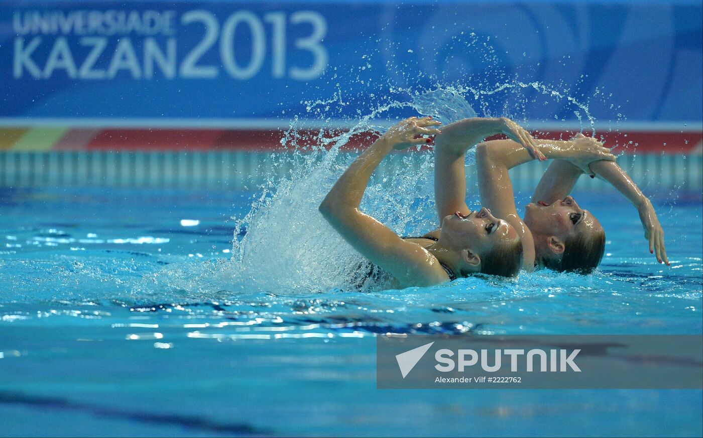 2013 Universiade. Day Three. Synchronized swimming. Duets.Finals
