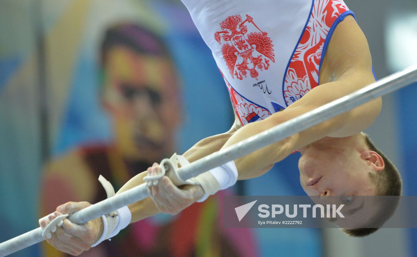 2013 Universiade. Day Three. Artistic gymnastics. Men