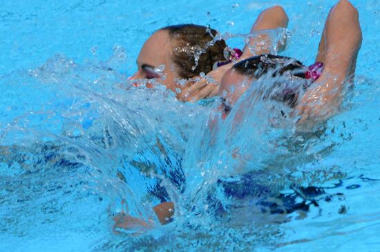 2013 Universiade. Day Three. Synchronized swimming. Duets.Finals