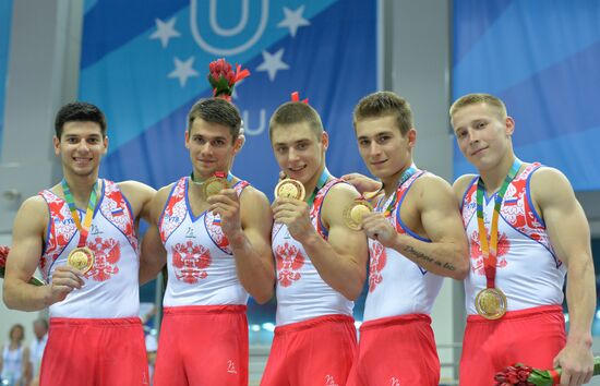 2013 Universiade. Day Three. Artistic gymnastics. Men