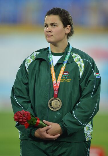 2013 Universiade. Athletics. Day Three