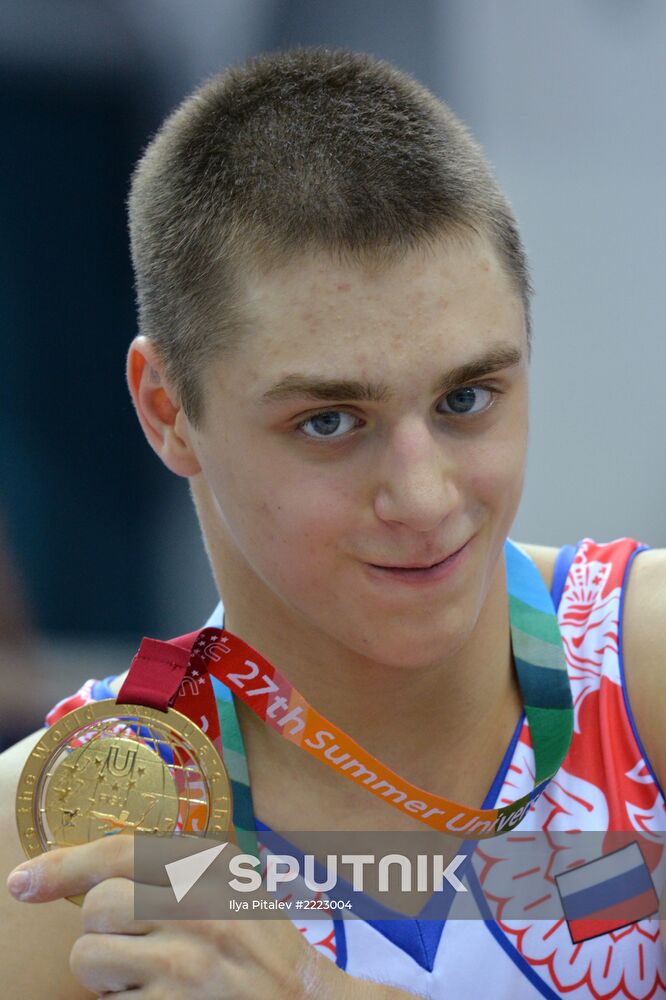 2013 Universiade. Day Three. Artistic gymnastics. Men