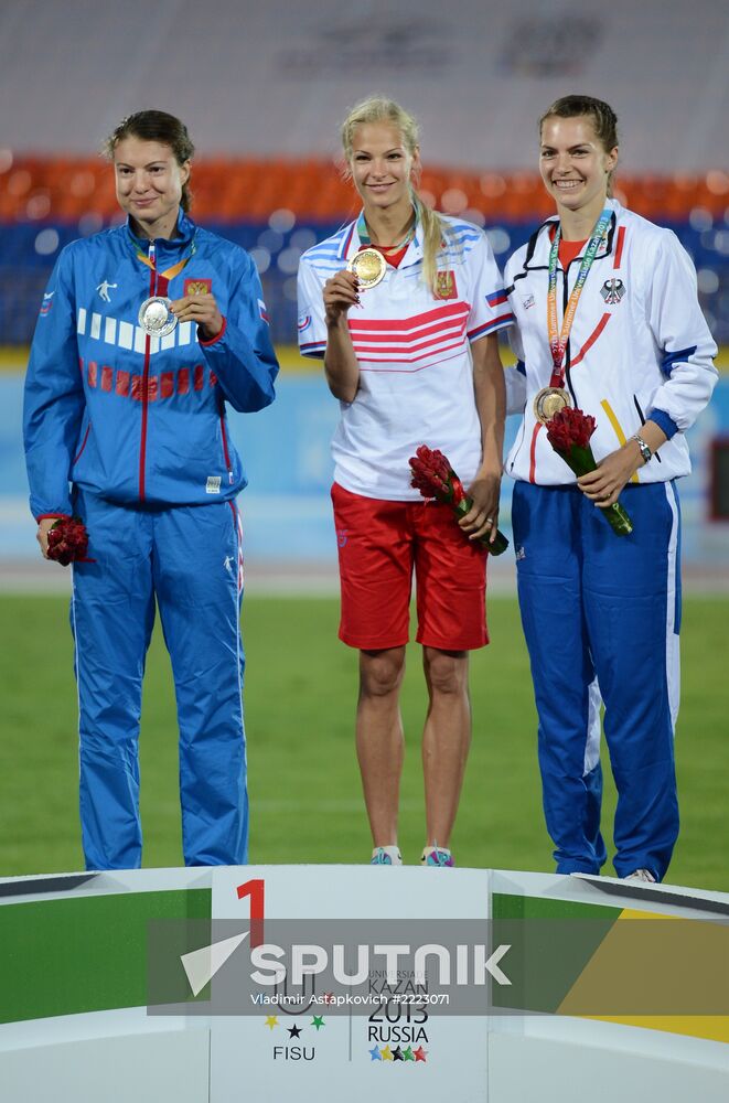 2013 Universiade. Athletics. Day Three
