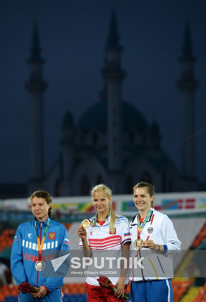 2013 Universiade. Athletics. Day Three