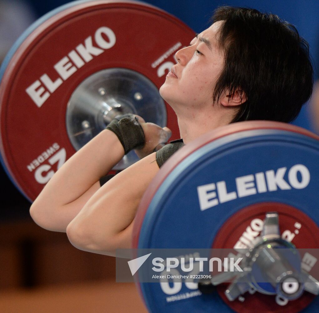 Universiade. Weightlifting. Day Three