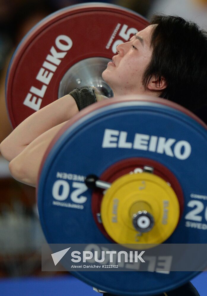 Universiade. Weightlifting. Day Three