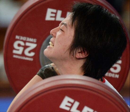 Universiade. Weightlifting. Day Three