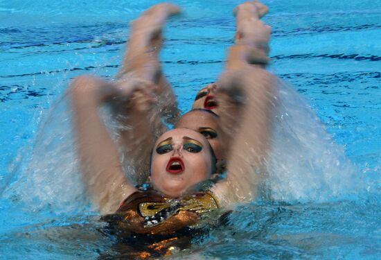 2013 Universiade. Synchronized swimming. Teams.Finals. Day Three