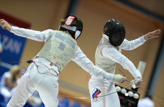 2013 Universiade. Fencing. Day Two