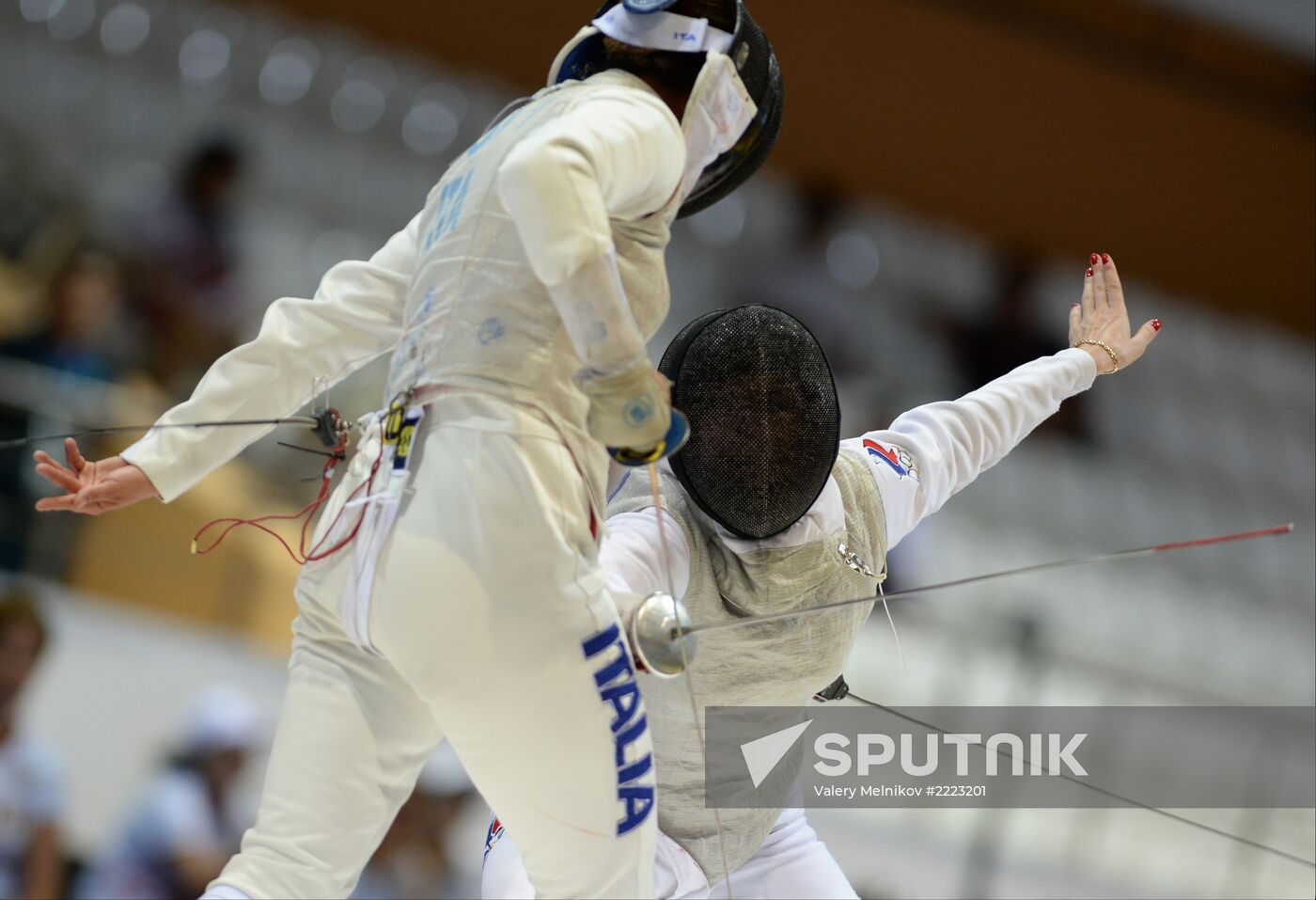 2013 Universiade. Fencing. Day Two