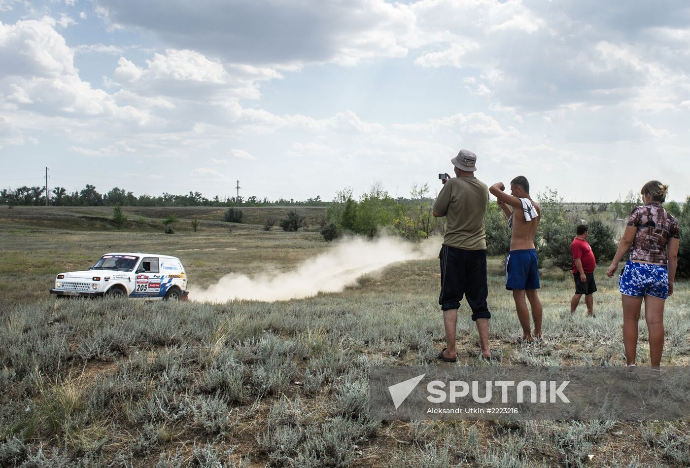 Auto sport. Silk Way Rally. Stage Two