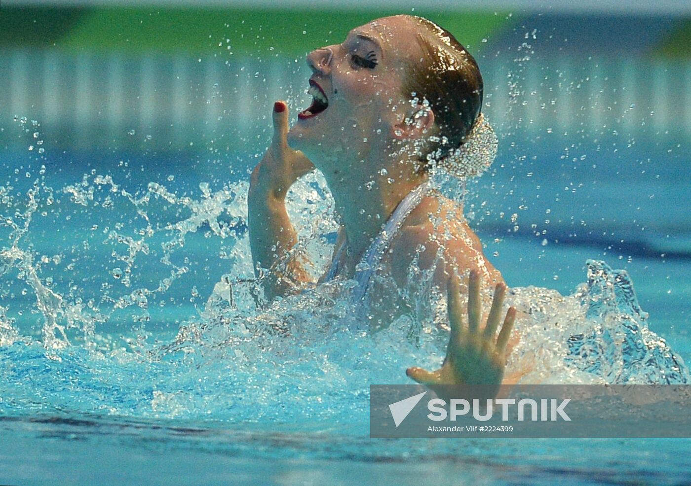2013 Universiade. Synchronized swimming. Solo. Finals. Day Four