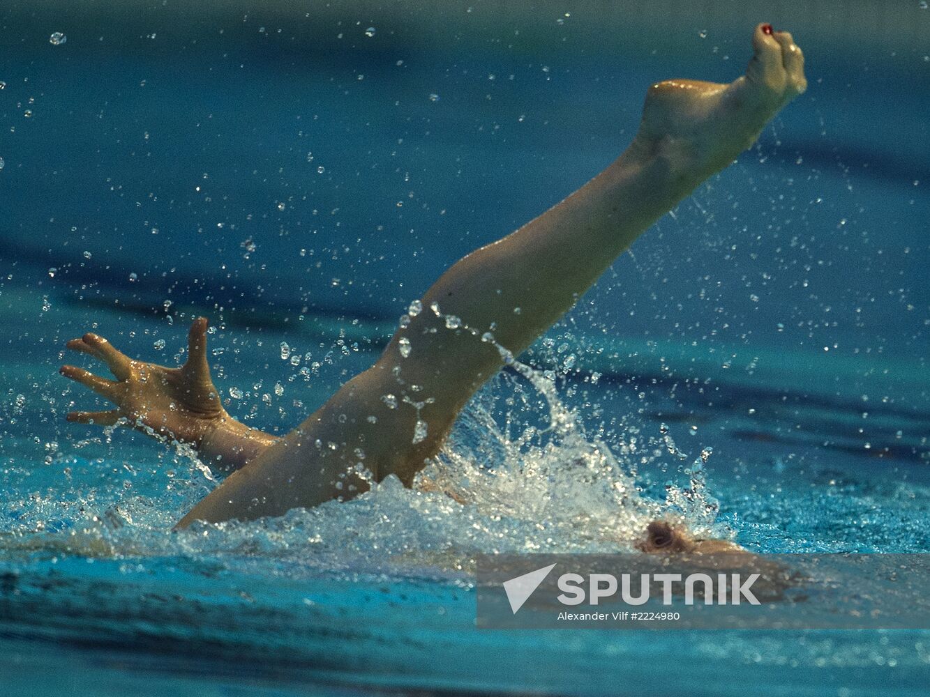 2013 Universiade. Synchronized swimming. Solo. Finals. Day Four
