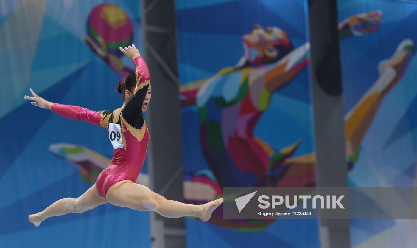 2013 Universiade. Day Four. Artistic gymnastics