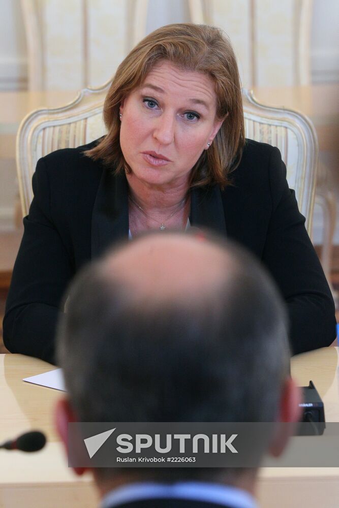 Russian Foreign Minister meets with Israeli Minister of Justice
