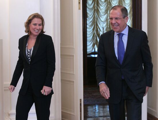 Russian Foreign Minister meets with Israeli Minister of Justice
