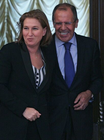 Russian Foreign Minister meets with Israeli Minister of Justice
