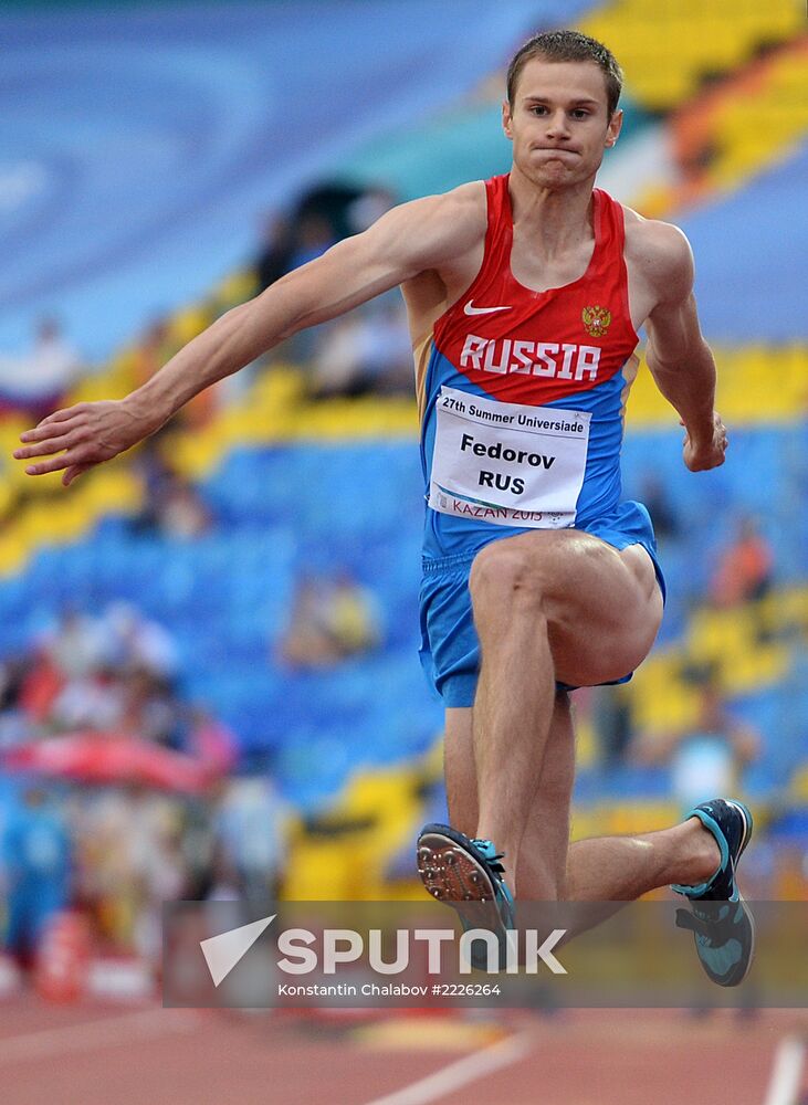 2013 Universiade. Day Four. Athletics