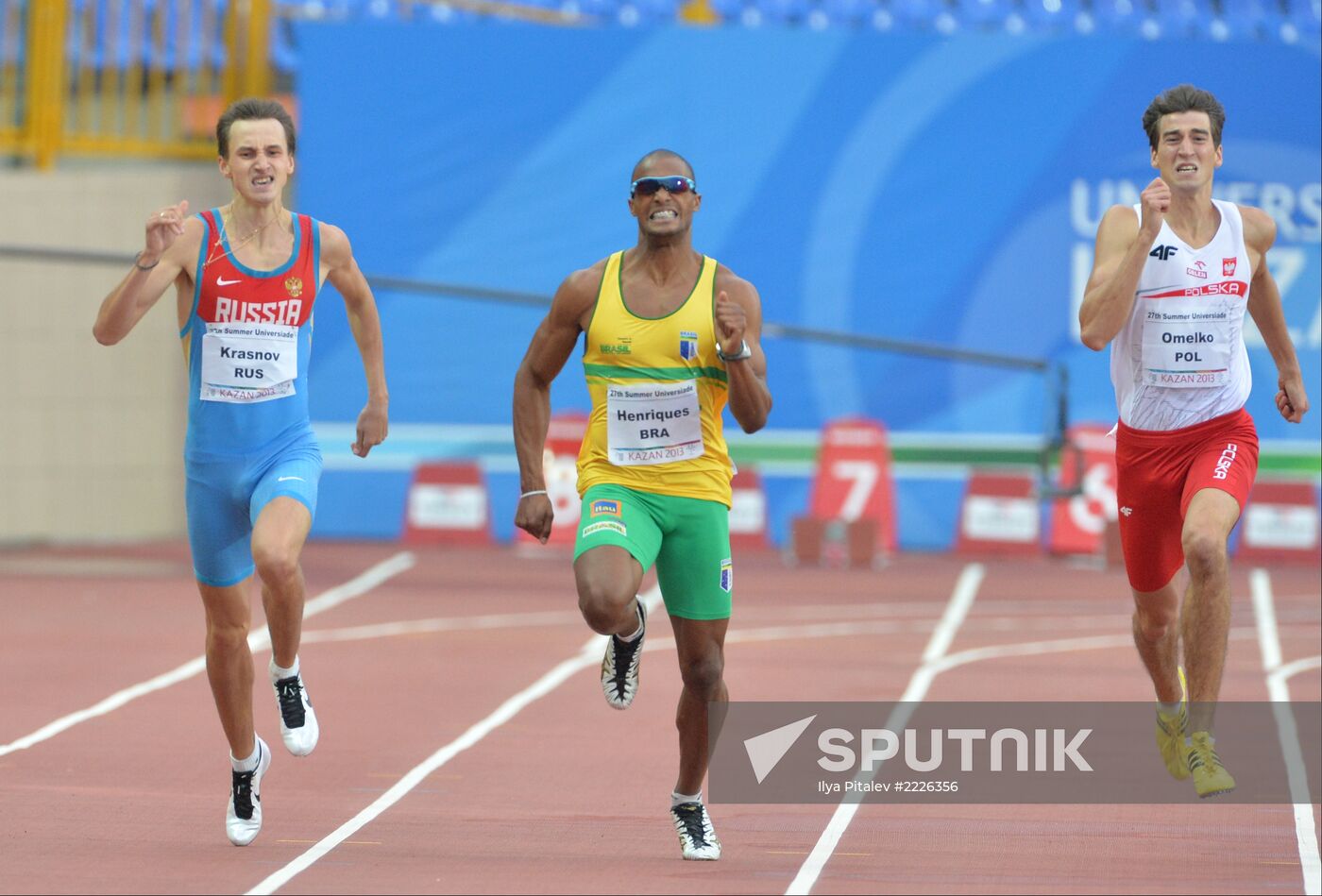 2013 Universiade. Day Four. Athletics