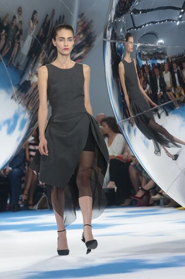 Dior fashion show on Red Square