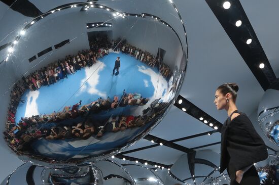Dior fashion show on Red Square