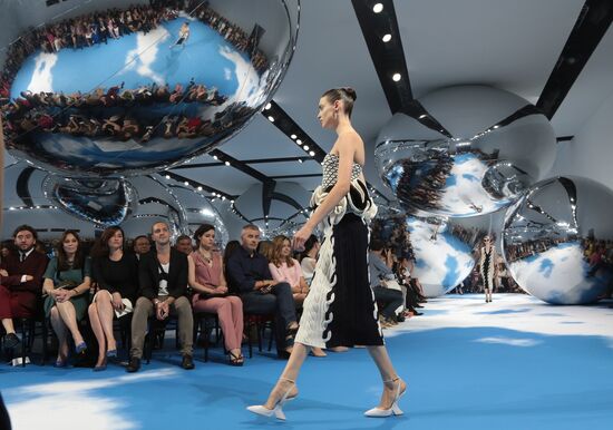 Dior fashion show on Red Square