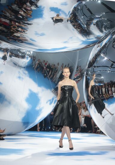 Dior fashion show on Red Square