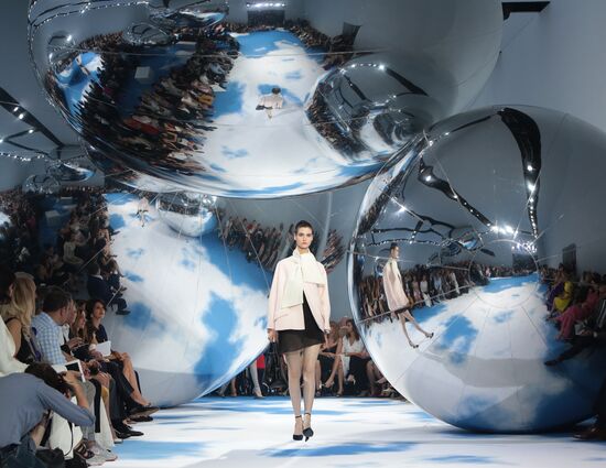 Dior fashion show on Red Square
