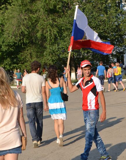 Pugachyov residents rally against migrants