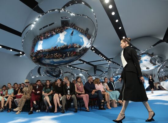 Dior fashion show on Red Square