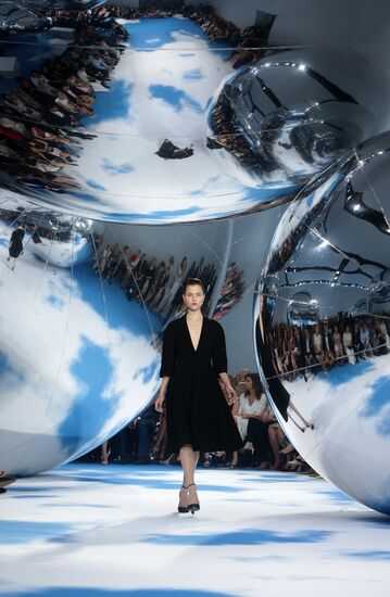 Dior fashion show on Red Square