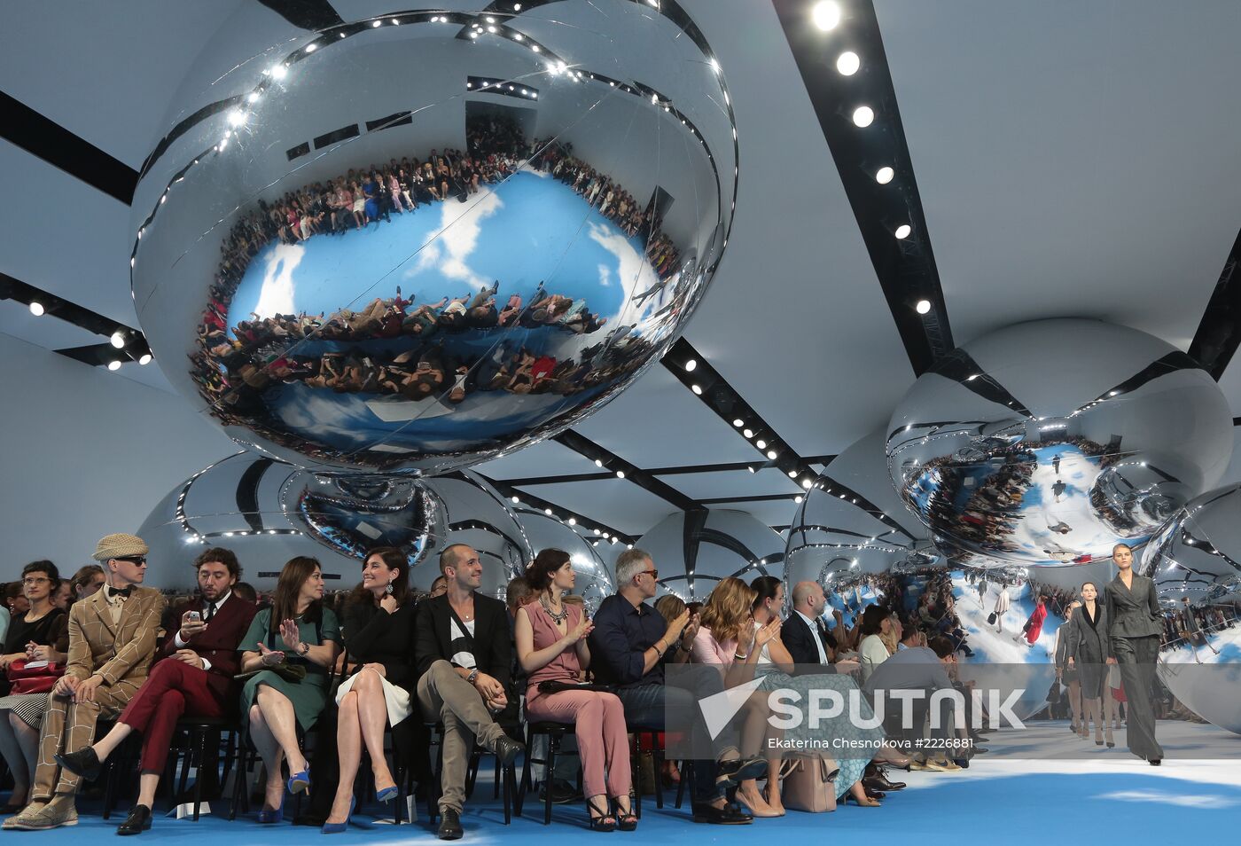 Dior fashion show on Red Square